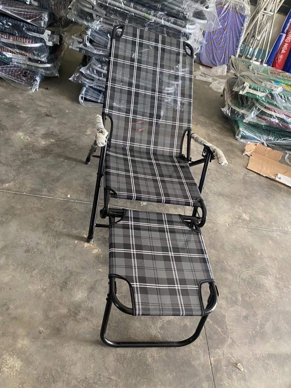 Ghế bố xếp dài nằm thư giãn